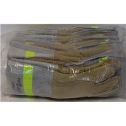 1 DOZEN NEW PRO LINER LEATHER GAUNTLETS SIZE LARGE