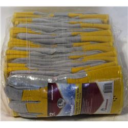 DOZEN NEW WINTER WATER TIGHT WORK GLOVES