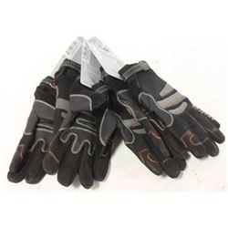 3 NEW PAIRS OF TRADES PROFLEX WORK GLOVES