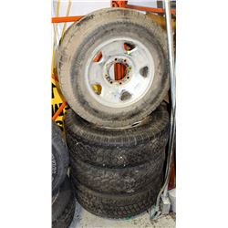 SET OF 4 RUGGED TRAIL TIRES LT-265/70 R17