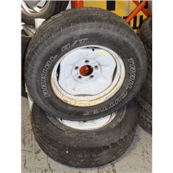 SET OF 2 RADIAL TIRES LT-265/70 R17