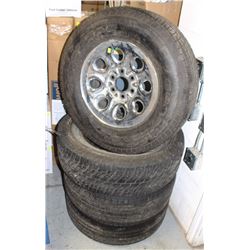 SET OF 4 GOODYEAR TIRES P-265/70 R17