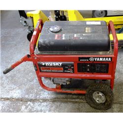 HUSKY 5700 WATT PORTABLE GENERATOR GAS POWERED