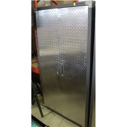 MASTERCRAFT DUAL DOOR METAL STORAGE CABINET