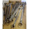Image 1 : 10 PIECES OPEN END BOX END WRENCHES 1-7/6 -7/8