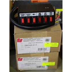 LOT OF THREE 12V DC SWITCH MODULES