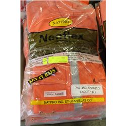 GROUP OF 5 NEO-FLEX FR RAIN JACKETS S:LARGE