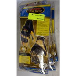 5 NEW PAIR GANDER PERFORMANCE WORK GLOVES XXL