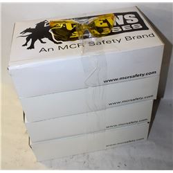 4 CASE NEW CREWS SAFETY GLASSES