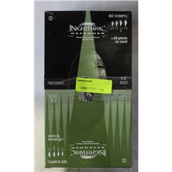 LOT OF 200 NIGHTHAWK NITRILE DISPOSABLE GLOVES