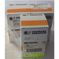 3 BOXES OF ABRASIVE QUICK CHANGE DISCS