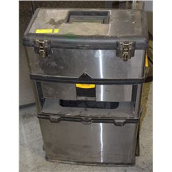 TOOL BOX ON WHEEL 3 COMPARTMENT