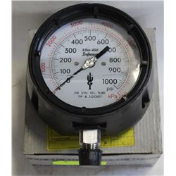 0-1000 PRESSURE GAUGE