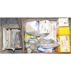 LOT OF FITTINGS/BEARINGS MISC.