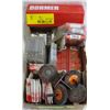 Image 1 : LOT OF ASSORTED DRILL BITS SANDING FLAT DISK AND