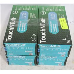 4 CASE OF ANSELL NITRILE DISPOSABLE GLOVES