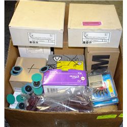 FLAT OF ABRASIVE DISCS