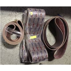 LOT OF ABRASIVE WIDE STRIPS