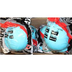 CASE OF DYNAMIC LIGHT BLUE HARDHAT