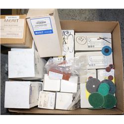 LARGE BOX OF ADBRASIVE DISCS