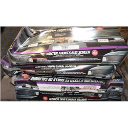 LOT OF 3 WINTER FRONT & BUG SCREEN FOR TRUCK GRILL