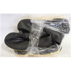 3 PAIRS OF SERVUS SIZE XL RUBBER OVER BOOTS