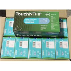 FULL CASE OF ANSELL SIZE LARGE NITRILE DISPOSABLE