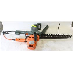 2 BLACK AND DECKER HEDGE TRIMMERS
