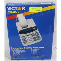 VICTOR COMMERCIAL CALCULATOR WITH PRINTING ROLL