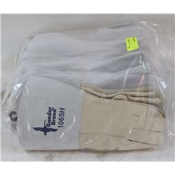 1 DOZEN GANDER 6INCH LEATHER GAUNTLET