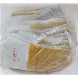 1 DOZEN 6" WELDING GAUNTLETS