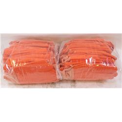 2 BUNDLES OF WORKING HI-VIS FABRIC GLOVES