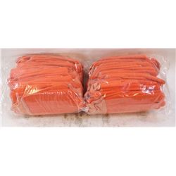 2 BUNDLES OF WORKING HI-VIS FABRIC GLOVES