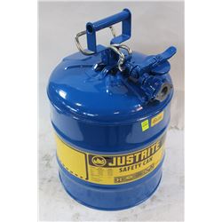 NEW JUST RIGHT TYPE 2 ACCUFLOW BLUE SAFETY CAN