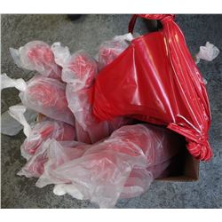 LOT OF 13 RED ZONING FLAG