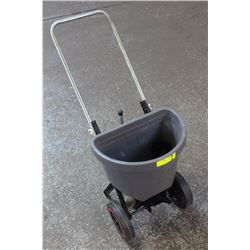 PUSH CART FERTILIZER SPREADER