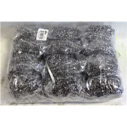 PACKAGE OF 12 POT SCRUBBERS