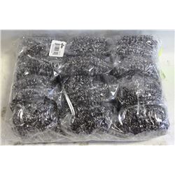 PACKAGE OF 12 POT SCRUBBERS