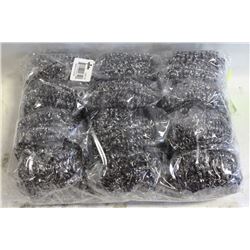 PACKAGE OF 12 POT SCRUBBERS