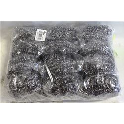 PACKAGE OF 12 POT SCRUBBERS