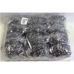 PACKAGE OF 12 POT SCRUBBERS
