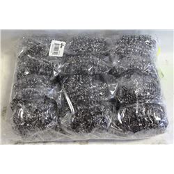 PACKAGE OF 12 POT SCRUBBERS