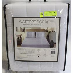 WATERPROOF MICROFIBER QUEEN SIZE MATTRESS PAD