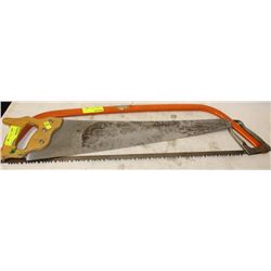 WOOD 26" HAND SAW AND 28" HACK SAW