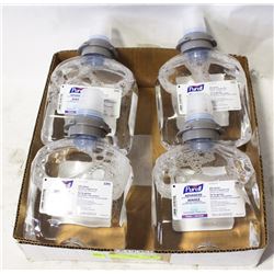 FLAT OF 4 JUGS PURELL FOAM RUB