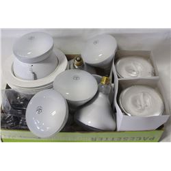 FLAT POTLIGHTS, BULBS, FLUORESCENTS