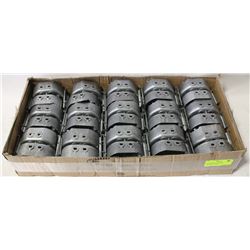 FLAT 30 PCS OCTAGONAL ELECTRICAL BOXES