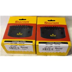 GROUP OF TWO 4" CARBIDE TIPPED ARBORS