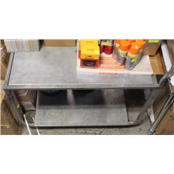 STAINLESS STEEL SERVICE CART WINHOLT CART ON