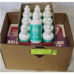3 CASE OF MARKAL BALL PAINT MARKER